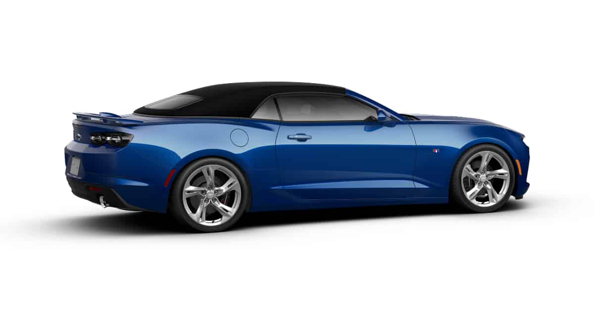 Chevy Sports Cars - 2022 Chevrolet Camaro Convertible Side View