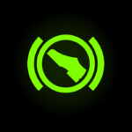 Automatic shift lock warning light