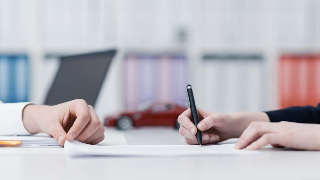 car paperwork