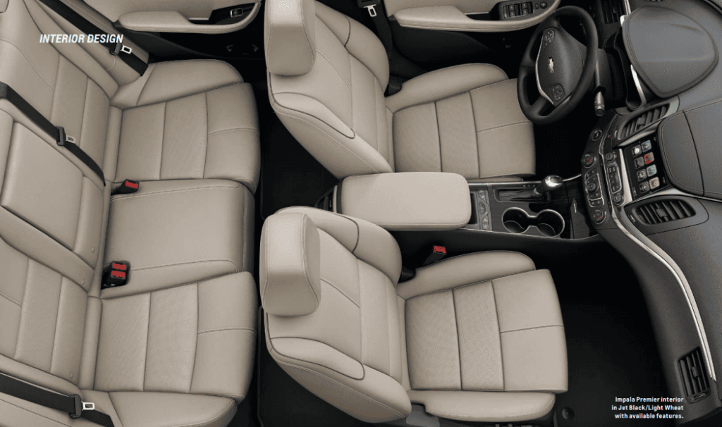 2018 Chevrolet Impala Interior